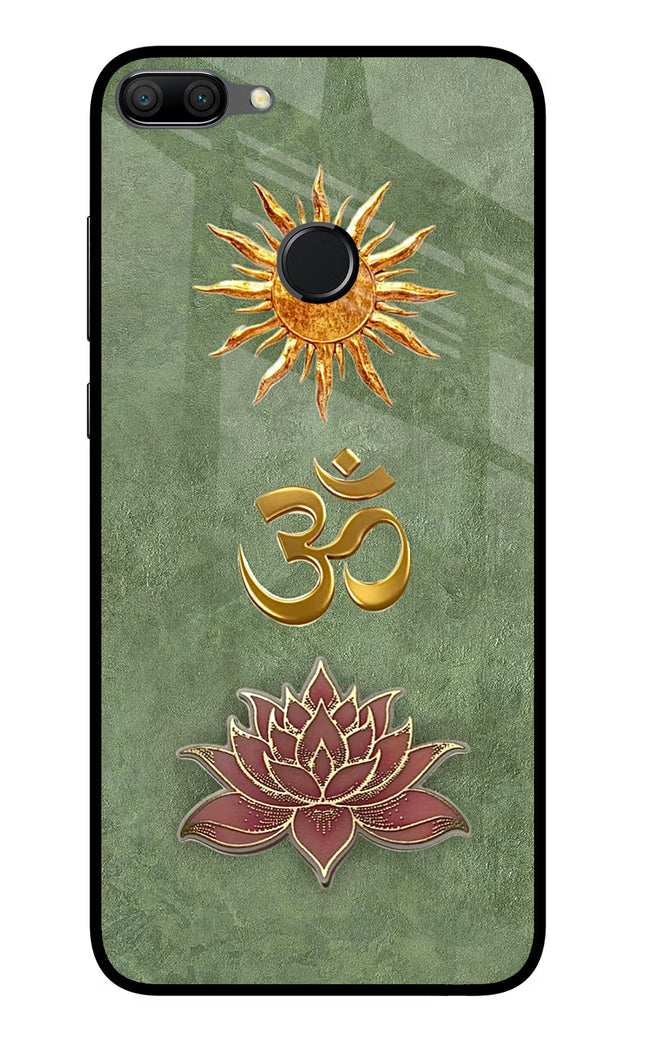 Om & Lotus Honor 9N Glass Case