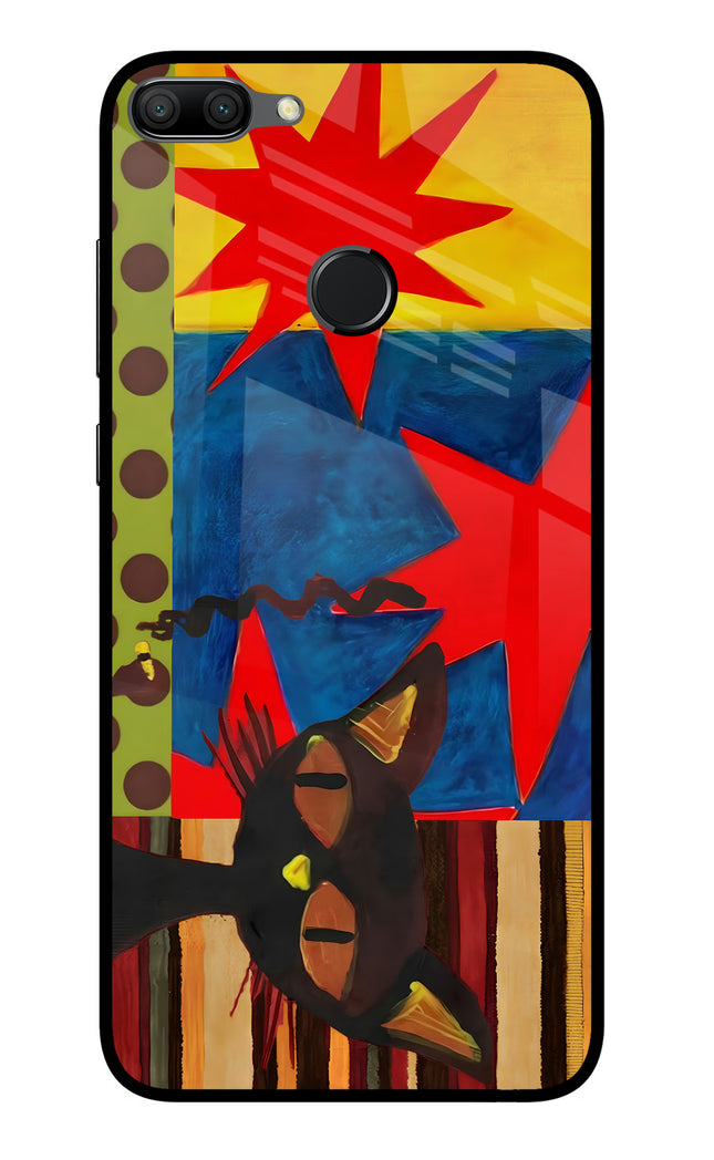 Pop Cat Honor 9N Glass Case