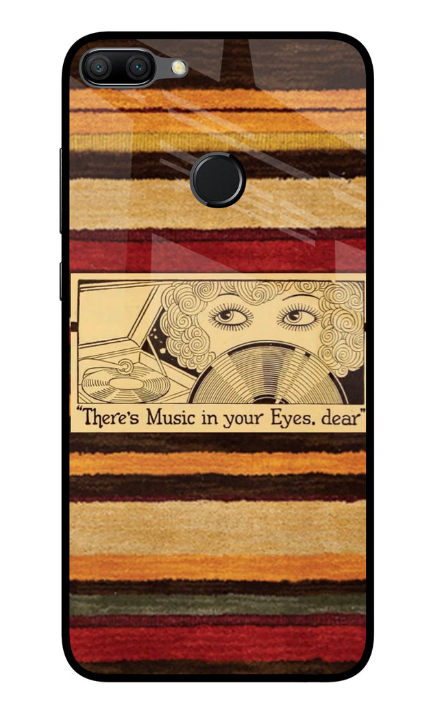 Vinyl Stripes Honor 9N Glass Case