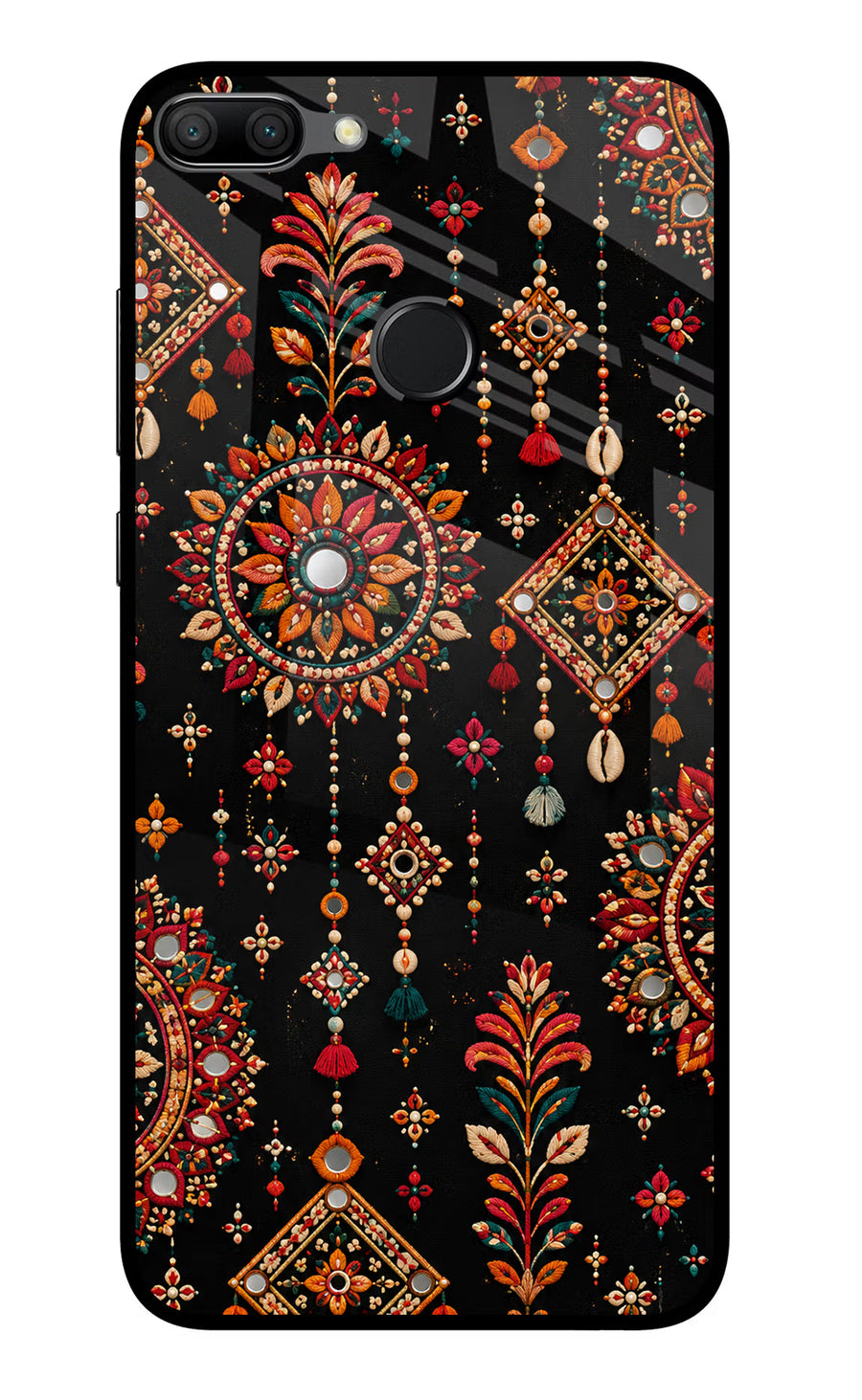 Boho Noir Honor 9N Back Cover, Glass case