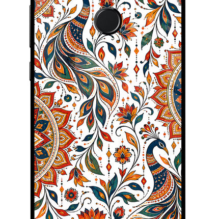 White Mayura Honor 9N Glass Case