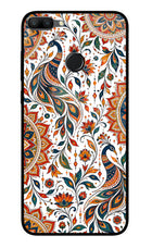 White Mayura Honor 9N Glass Case