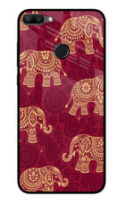 Maroon Elephant Honor 9N Glass Case