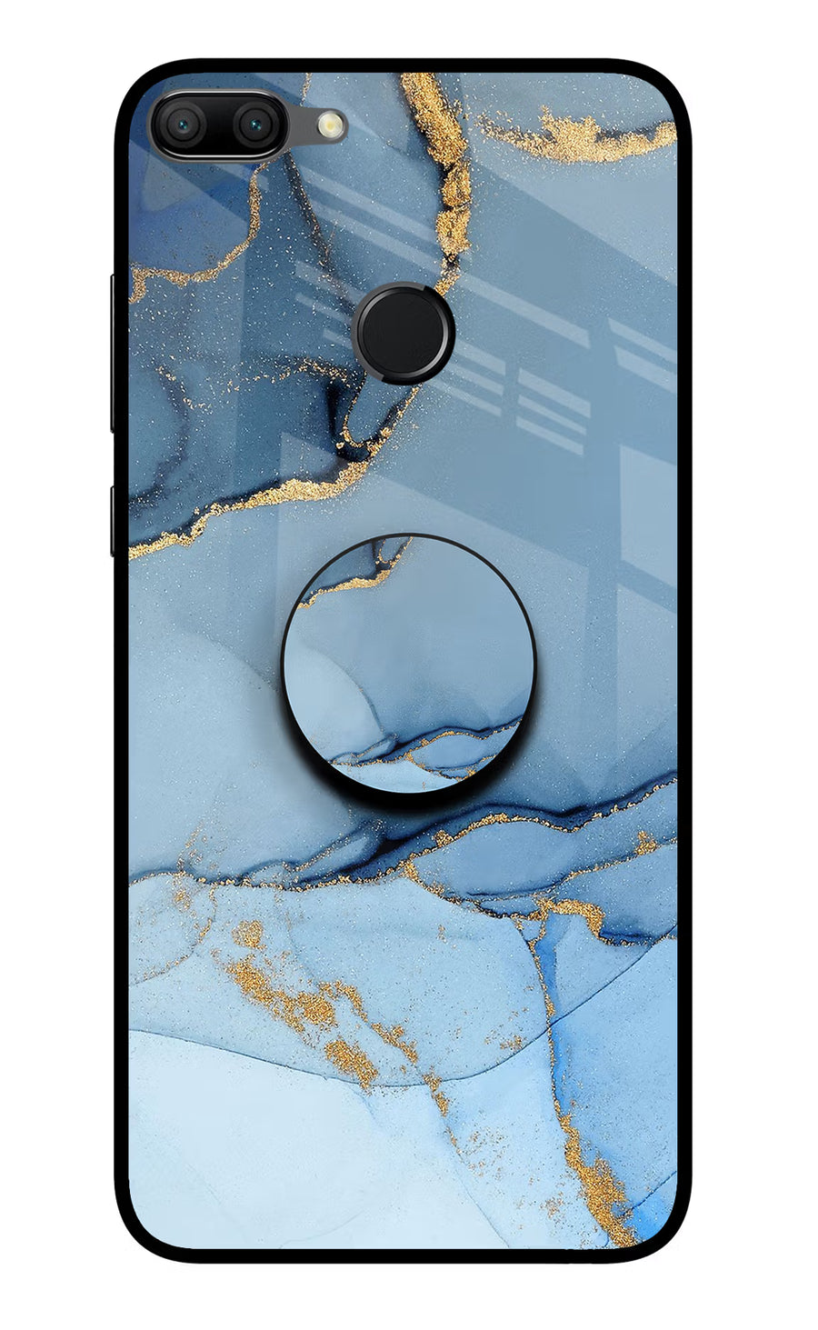 Blue Marble Honor 9N Pop Case, Glass case