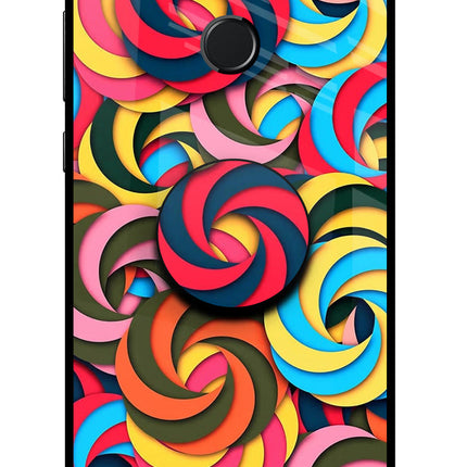 Spiral Pattern Honor 9N Pop Case by Casekaro