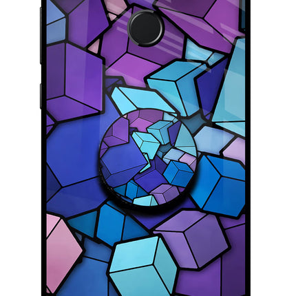Cubic Abstract Honor 9N Pop Case by Casekaro