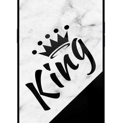 King Oppo A3S Glass Case Back Cover by Casekaro