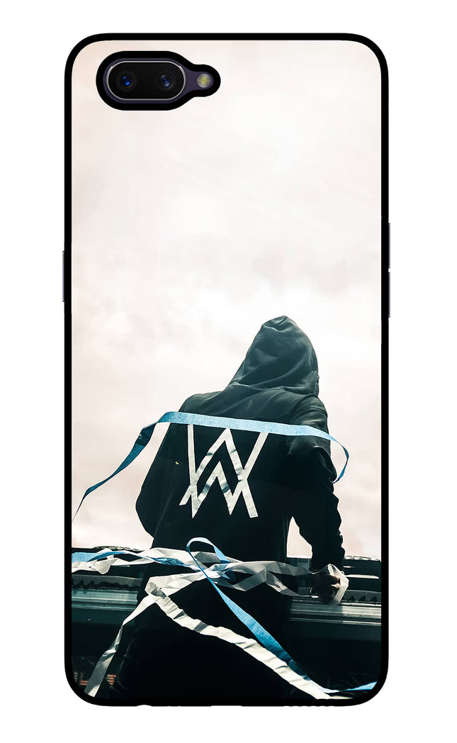 Alan Walker Oppo A3S Glass Case Back Cover by Casekaro