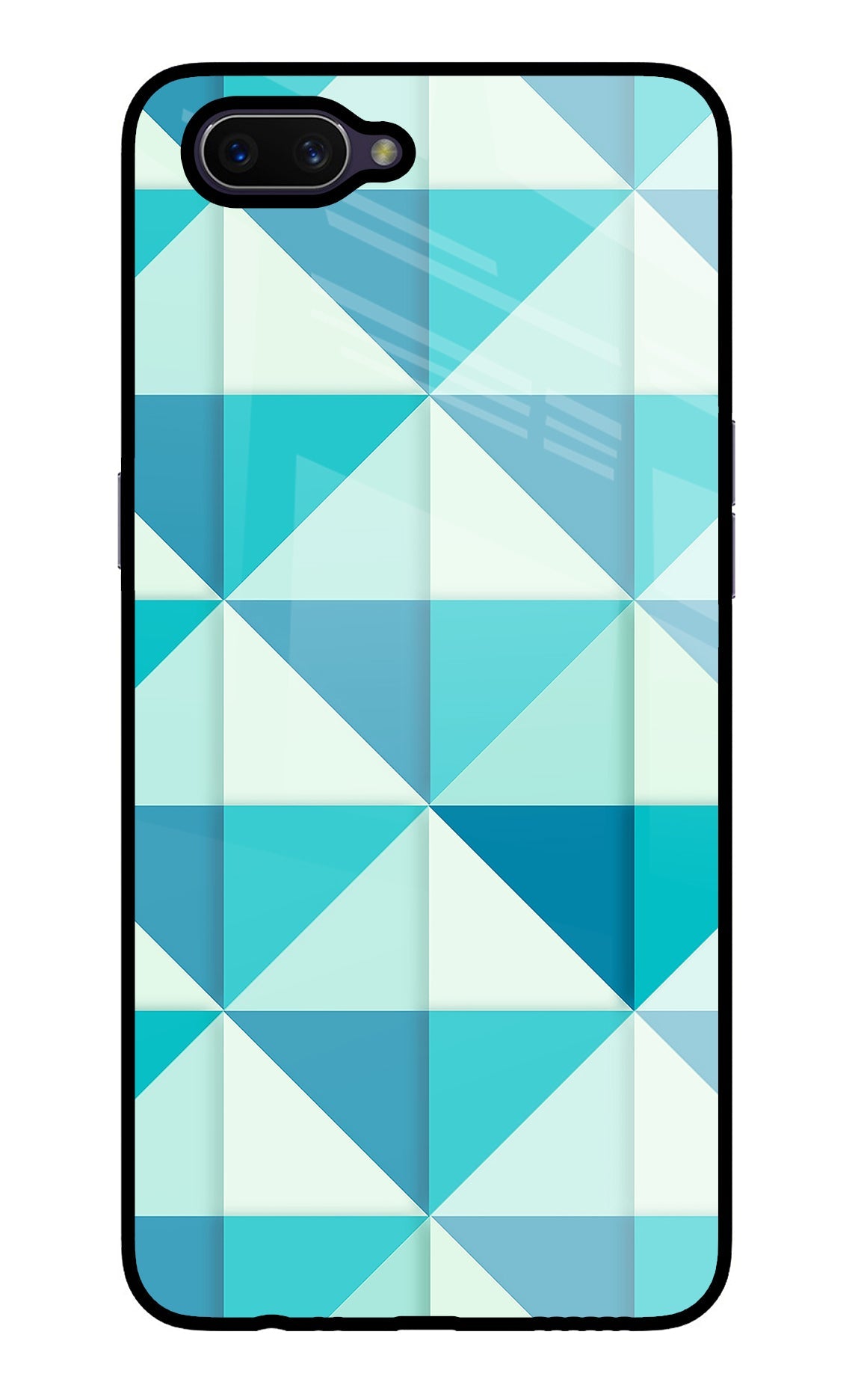 Abstract Oppo A3S Back Cover