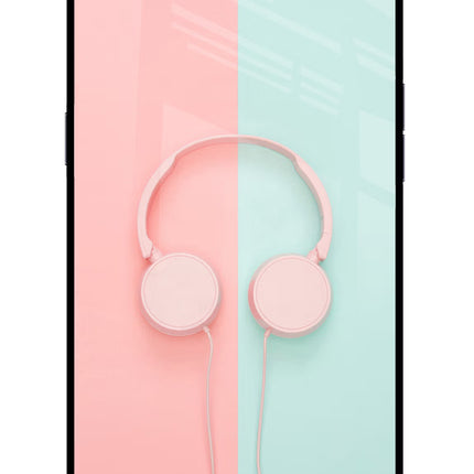 Music Lover Oppo A3S Glass Case Back Cover by Casekaro