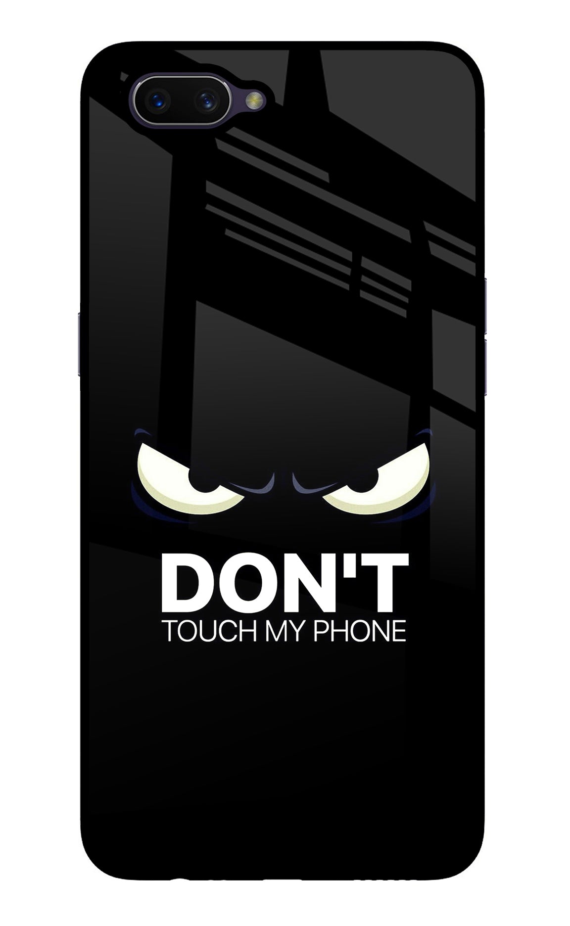 Don'T Touch My Phone Oppo A3S Back Cover