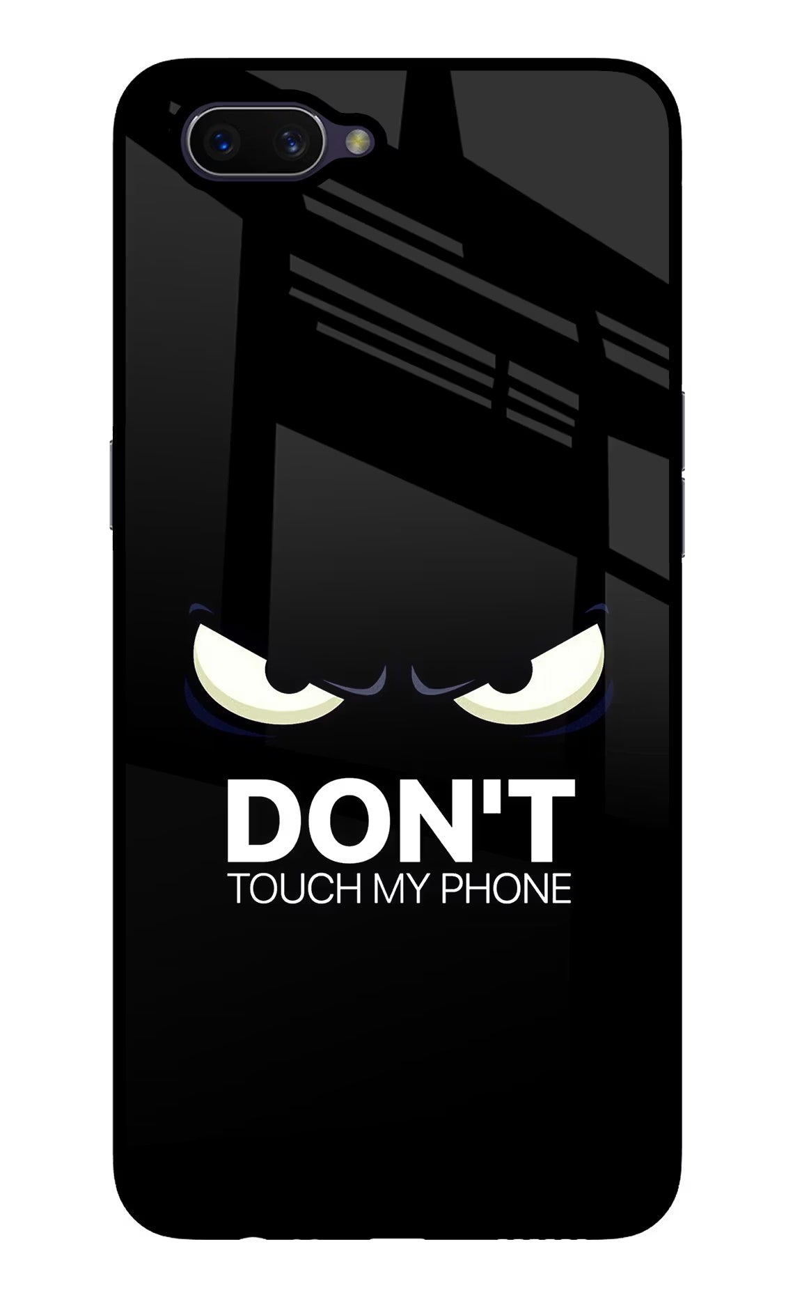 Don'T Touch My Phone Oppo A3S Glass Case