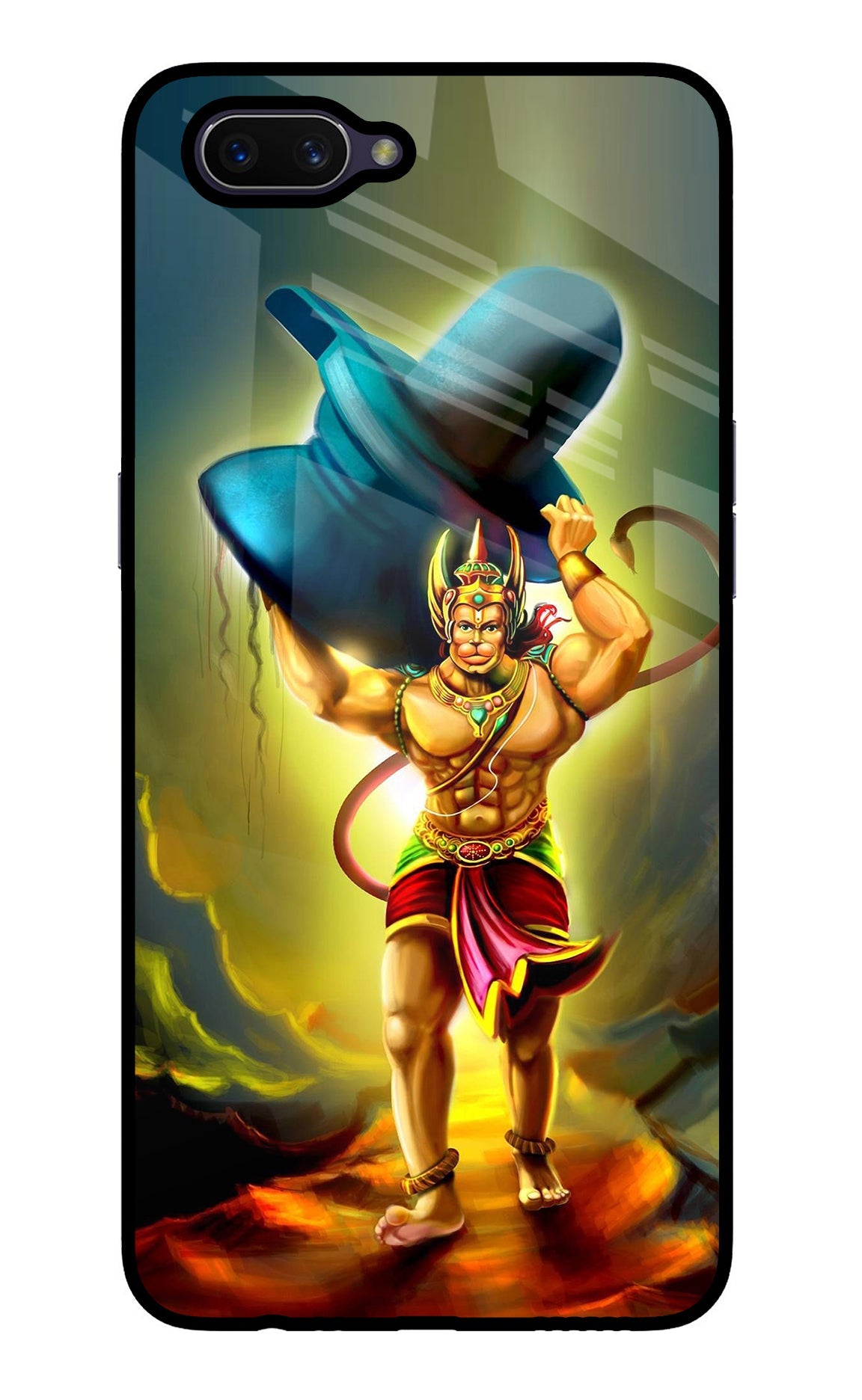 Lord Hanuman Oppo A3S Back Cover