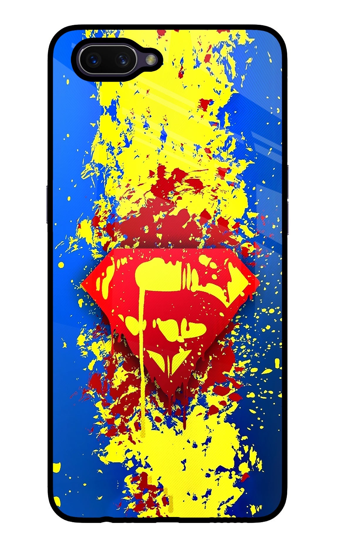 Superman logo Oppo A3S Back Cover