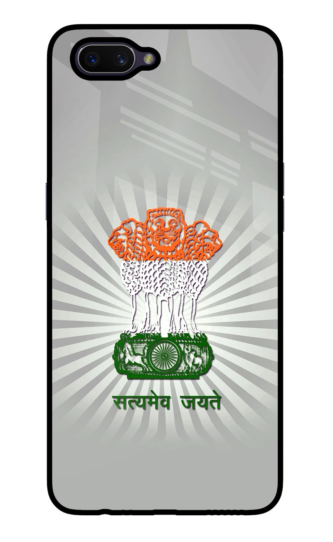 Satyamev Jayate Art Oppo A3S Back Cover