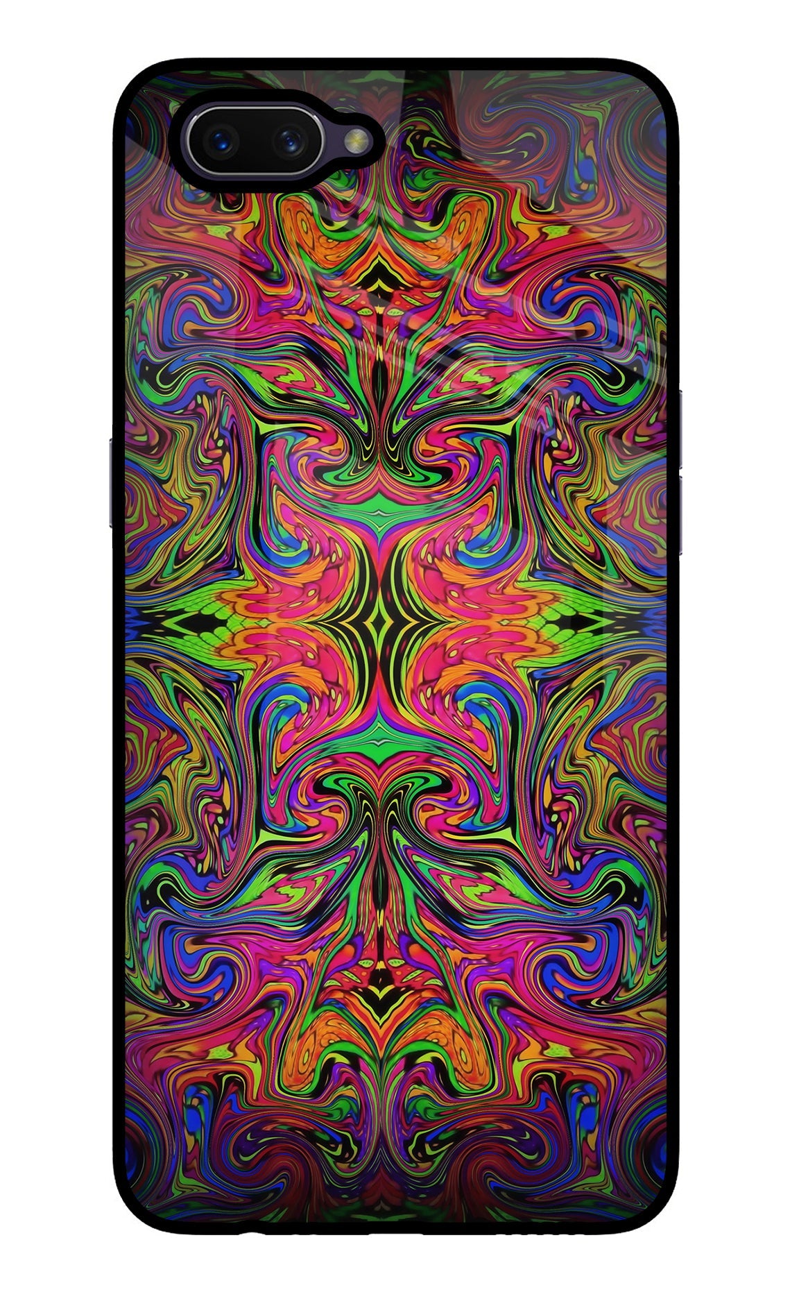 Psychedelic Art Oppo A3S Back Cover