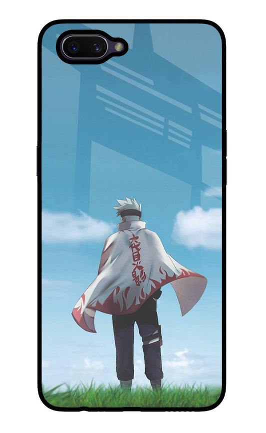 Kakashi Oppo A3S Glass Case