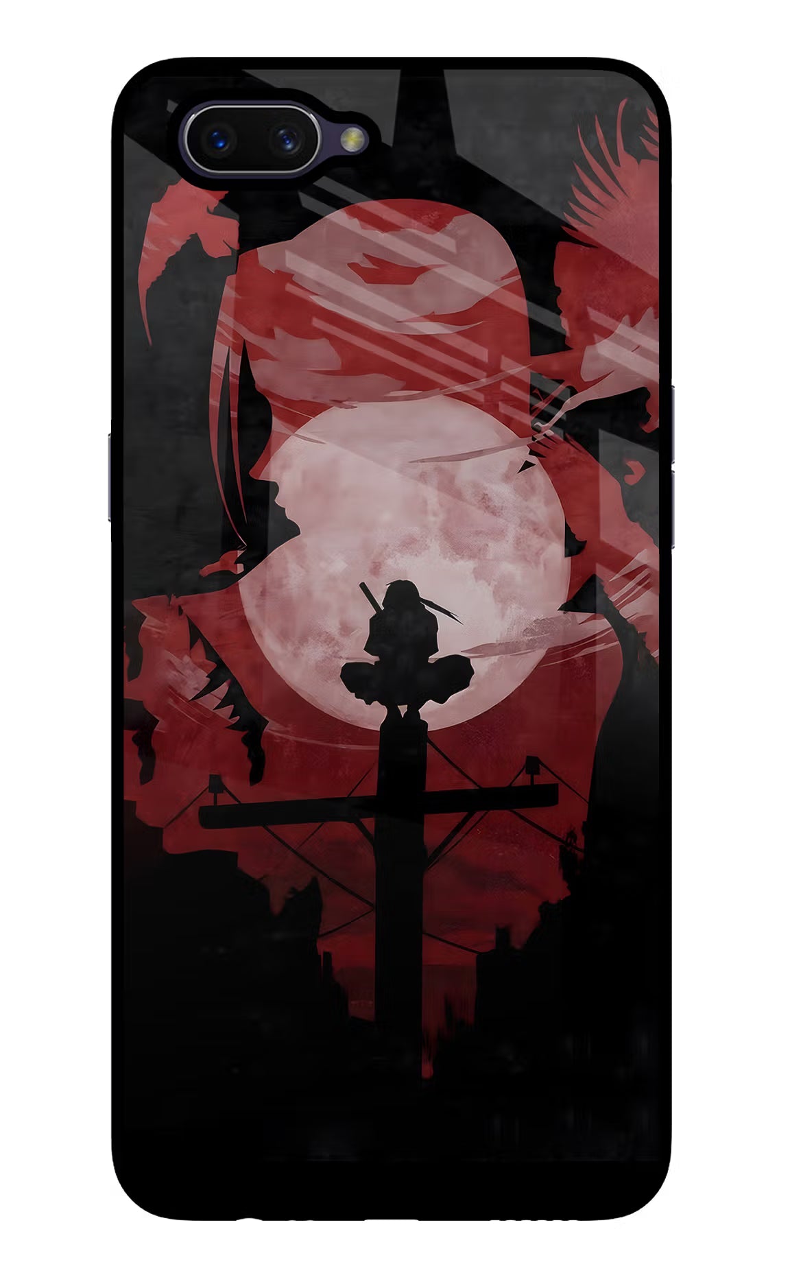 Naruto Anime Oppo A3S Glass Case Back Cover by Casekaro