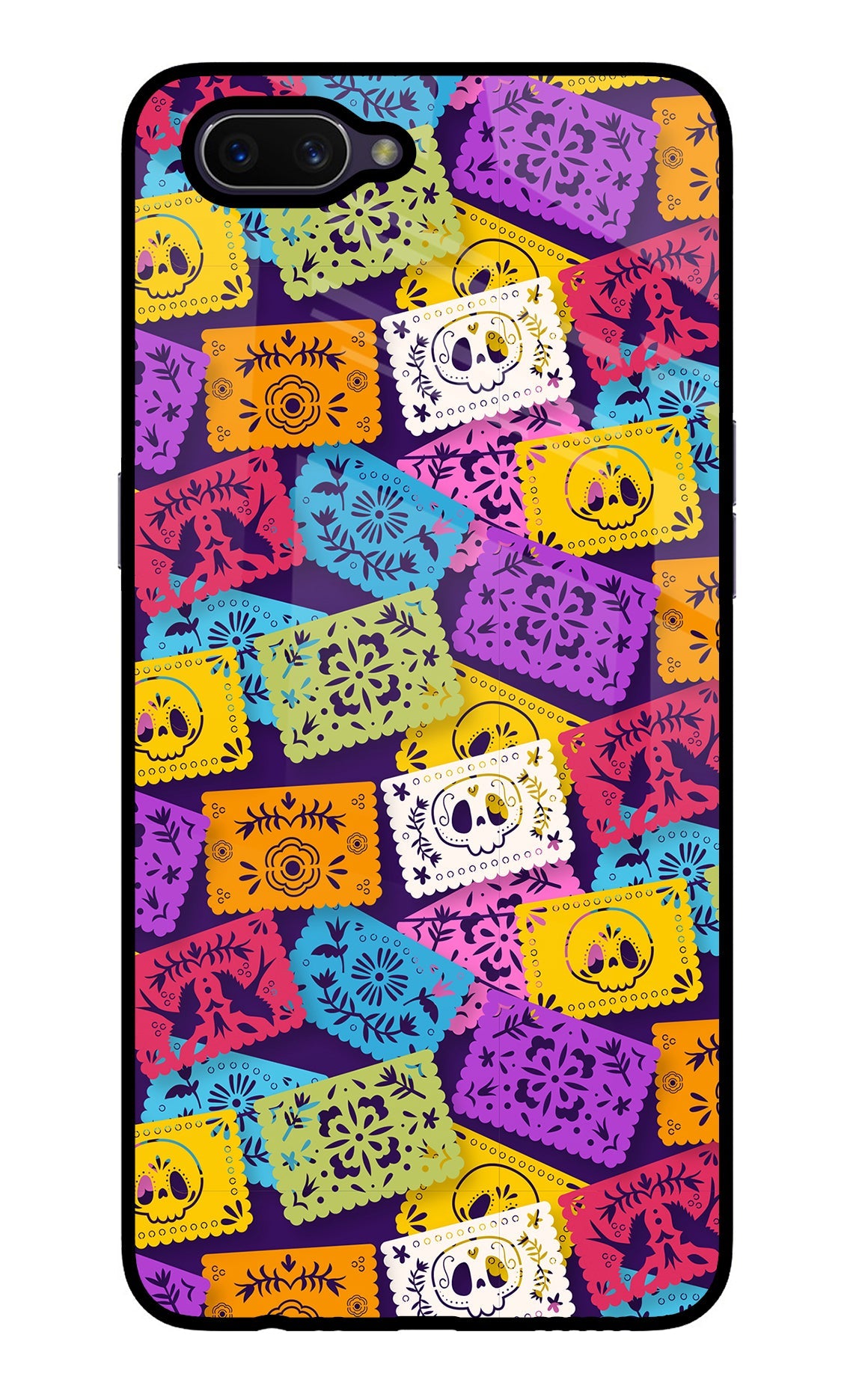 Mexican Pattern Oppo A3S Back Cover