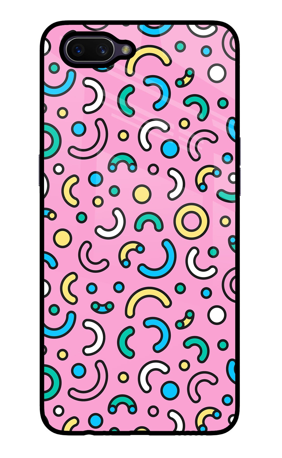 Memphis Design Oppo A3S Back Cover