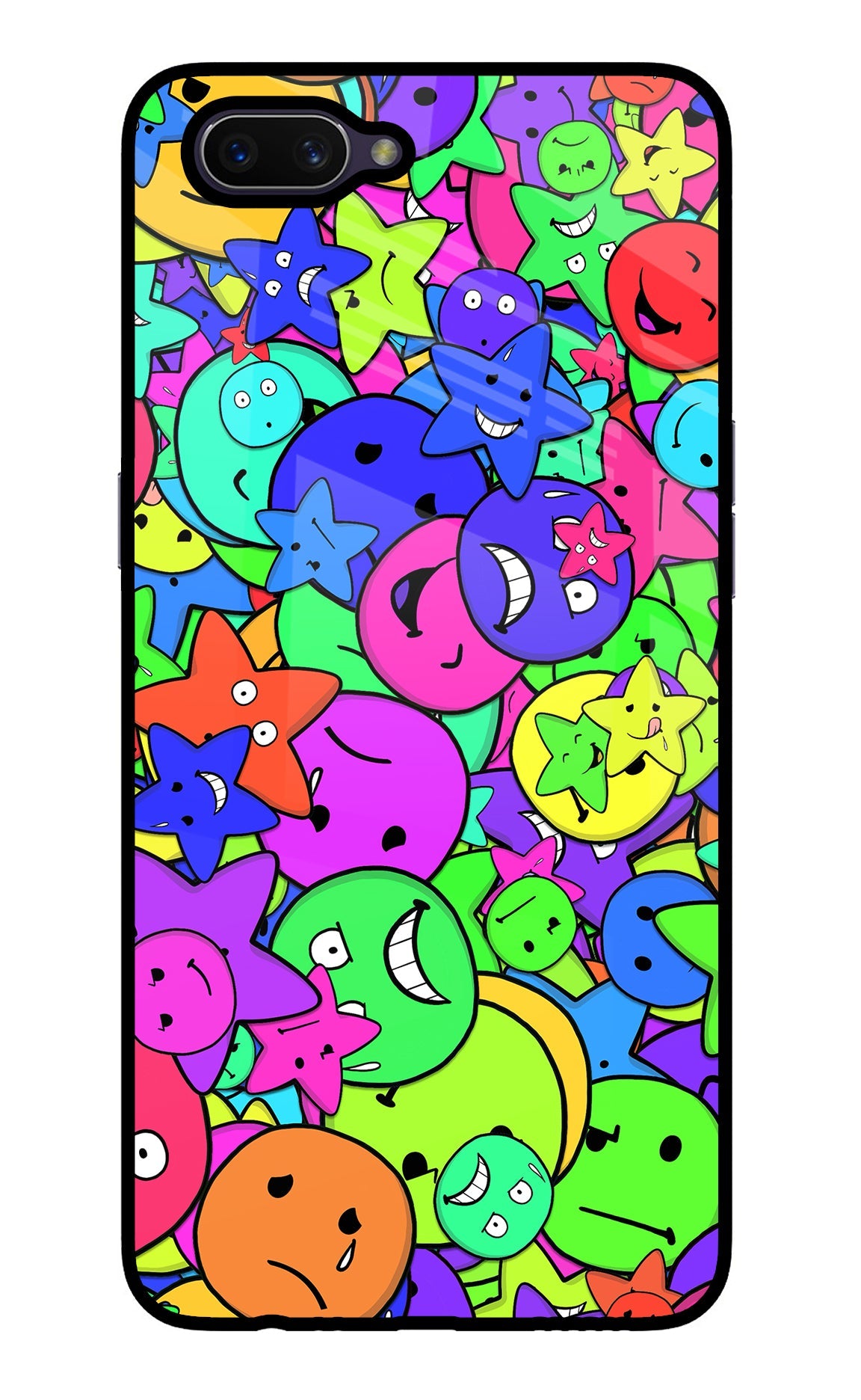 Fun Doodle Oppo A3S Back Cover