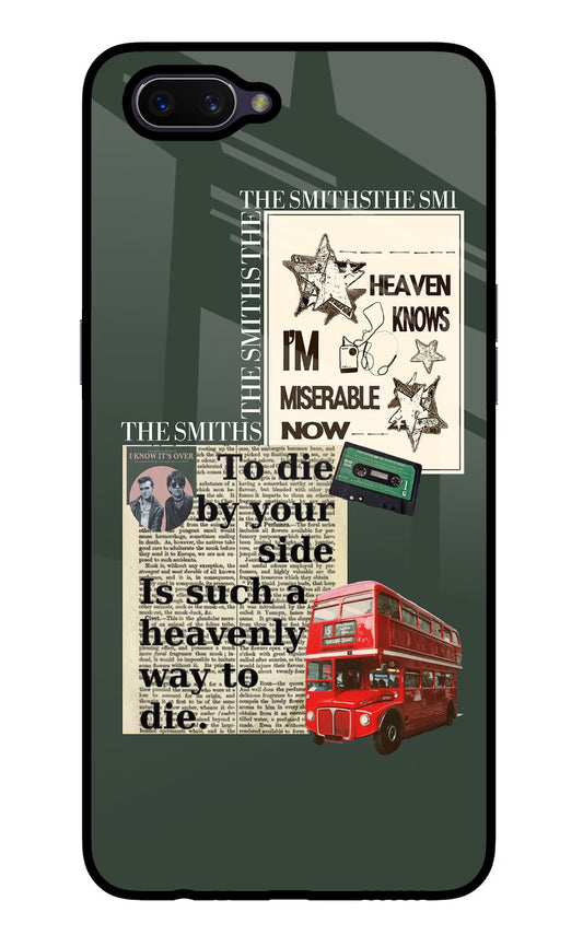 The Smiths Oppo A3S Glass Case