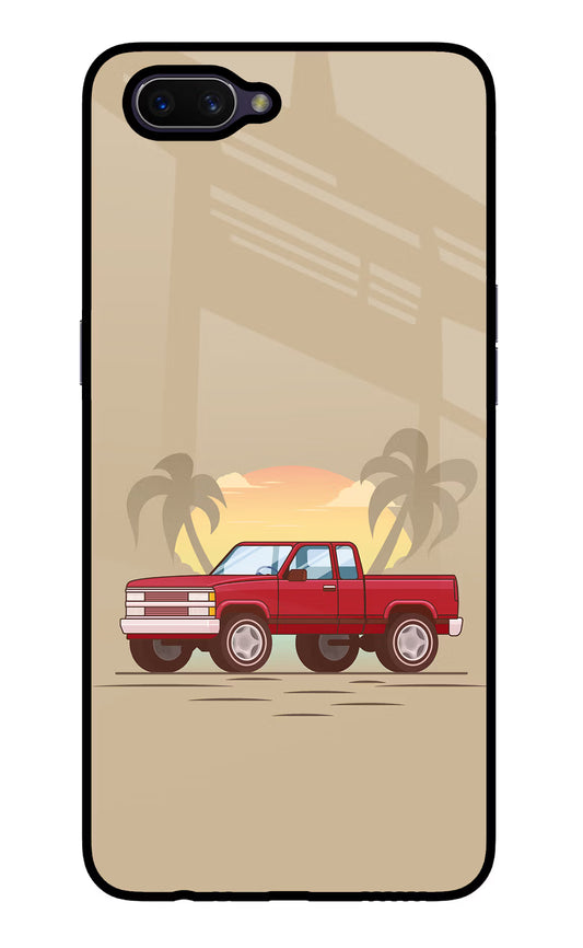 Desert Classic Drive Oppo A3S Glass Case