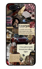 Taurus Zodiac Oppo A3S Glass Case