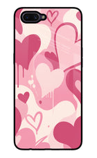 Hearty case Oppo A3S Glass Case