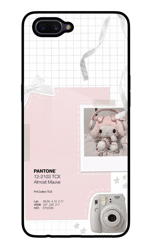 Pantone Asthetic Oppo A3S Glass Case