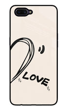 Soul Line Oppo A3S Glass Case