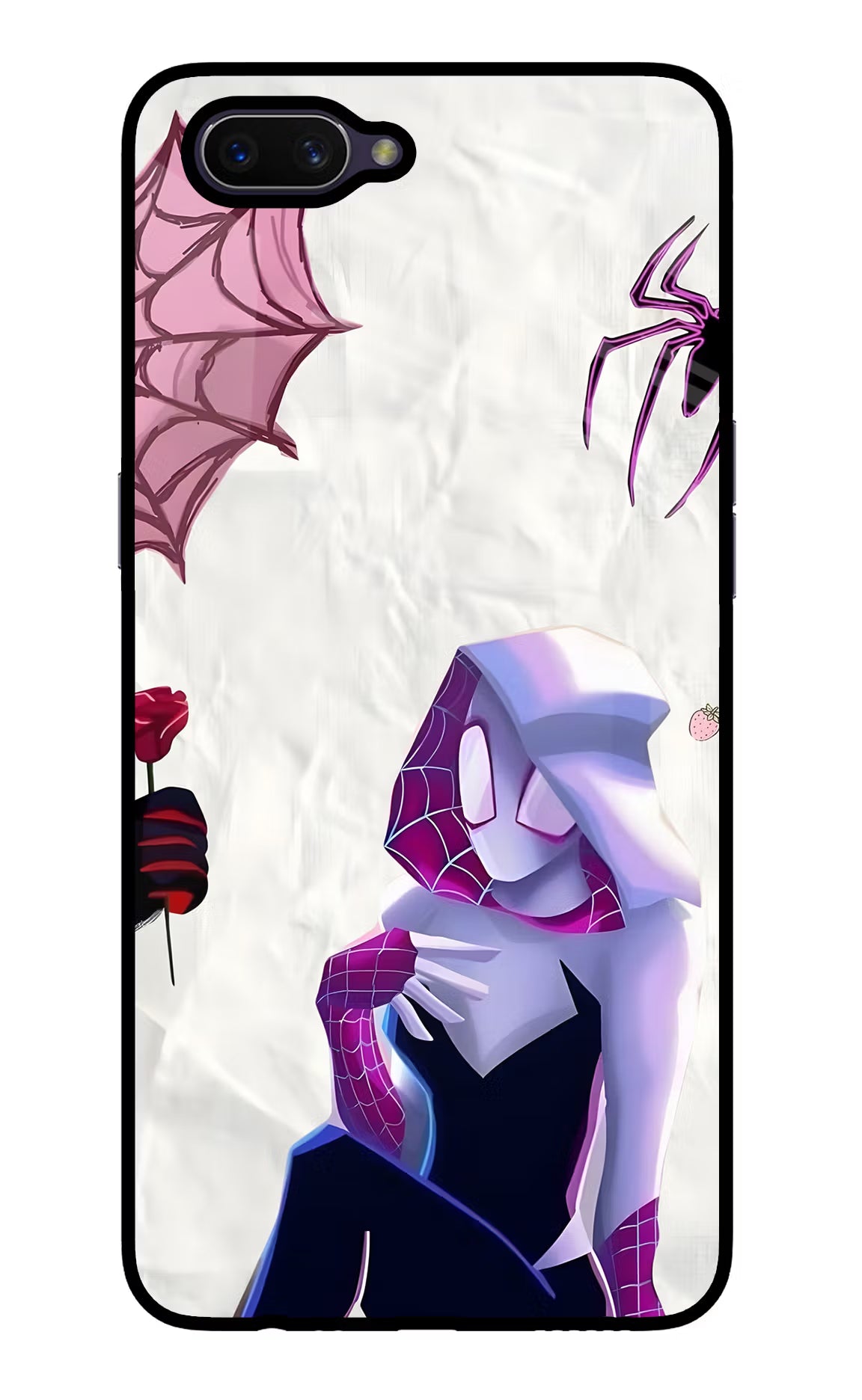 Gwen Verse Oppo A3S Glass Case