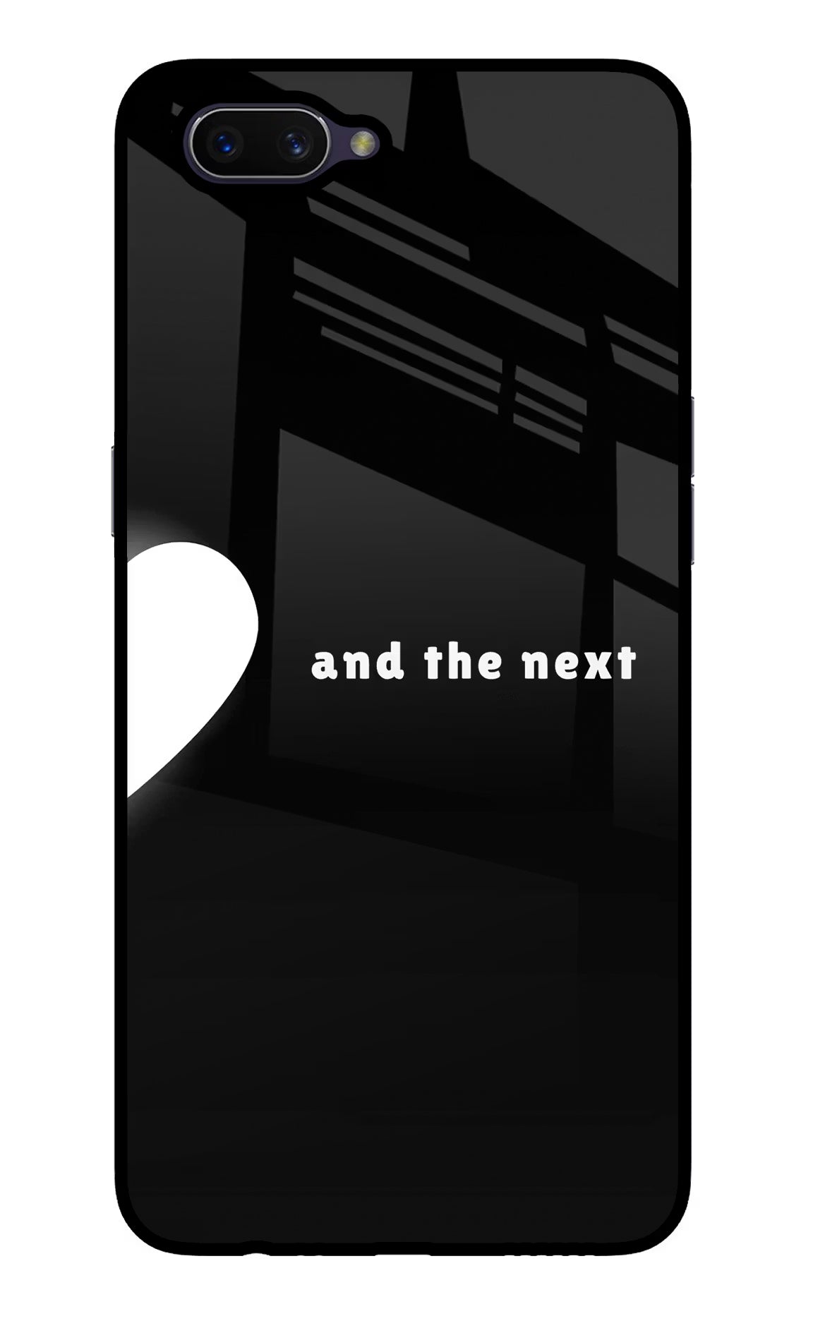 Next World Oppo A3S Glass Case