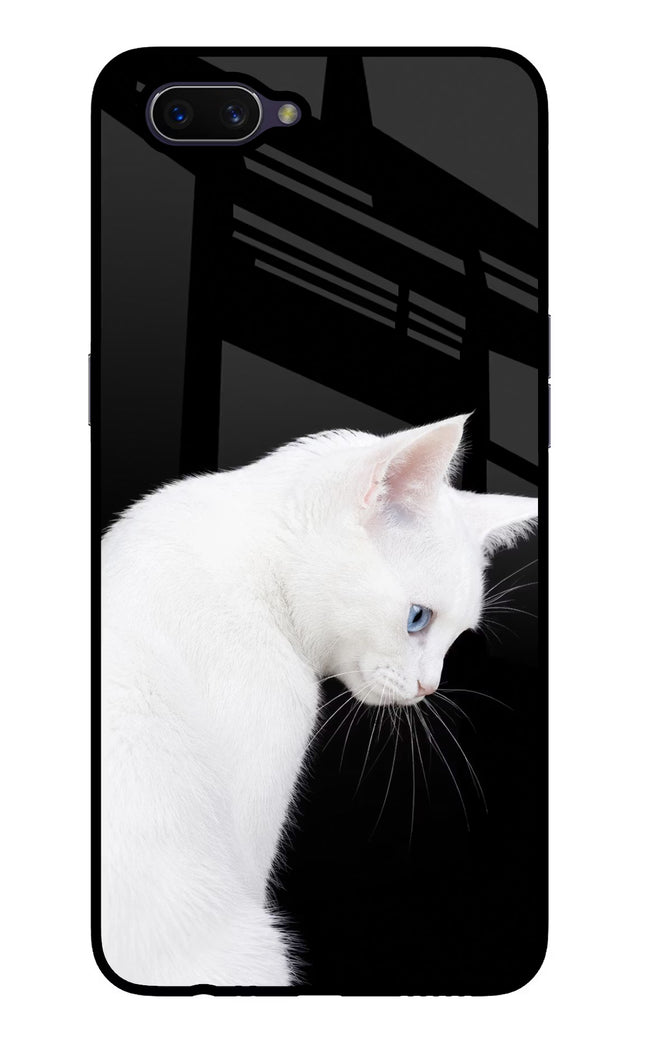 Snow Gaze Oppo A3S Glass Case Back Cover by Casekaro