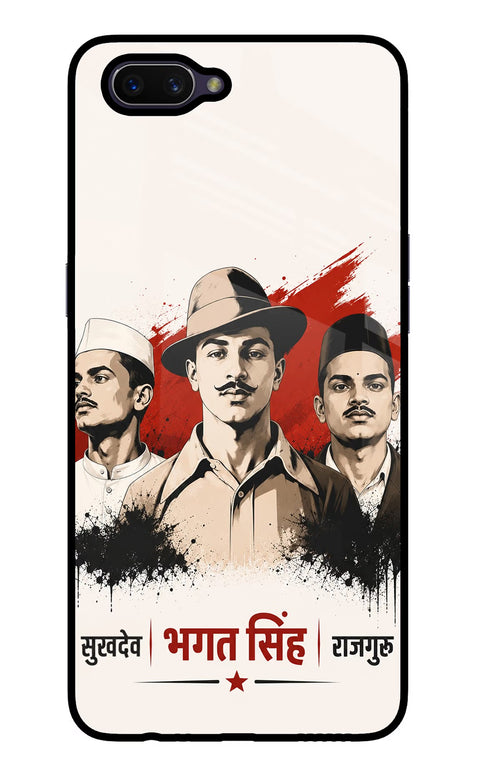 Sardar Patel Iron Will Oppo A3S Glass Case