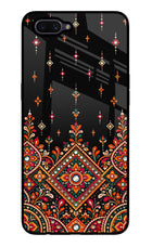 Noir Mehfil Oppo A3S Glass Case