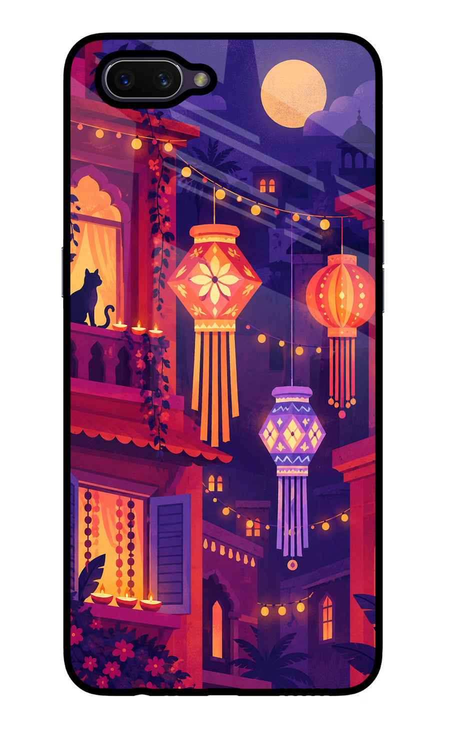 Save Big: Get the Lantern Lane Oppo A3S Back Cover - Shop Now – Casekaro