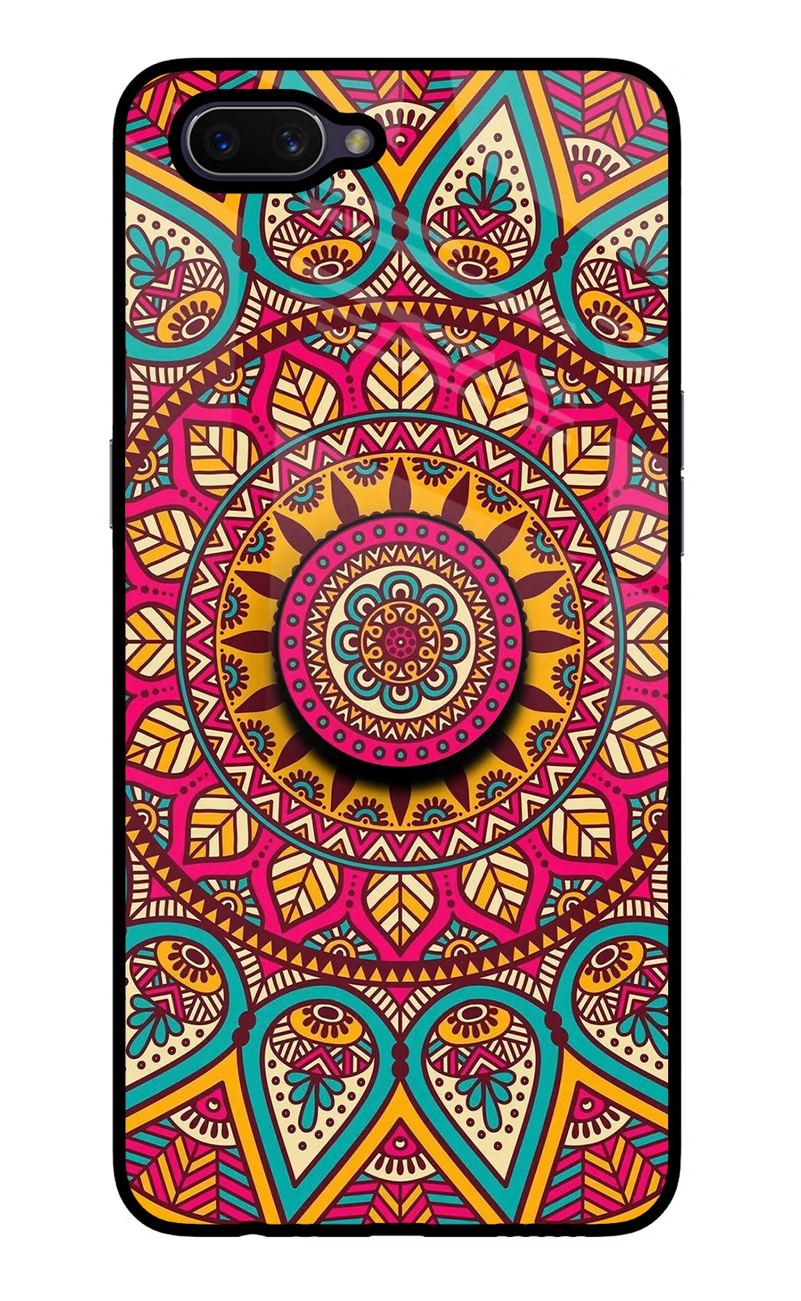 Mandala Oppo A3S Pop Case by Casekaro