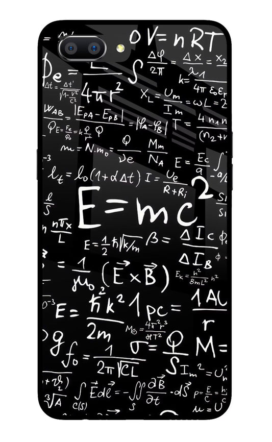 Physics Formula Realme C1 Glass Case