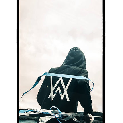 Alan Walker Realme C1 Glass Case Back Cover by Casekaro
