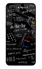 Mathematics Formula Realme C1 Glass Case Back Cover by Casekaro
