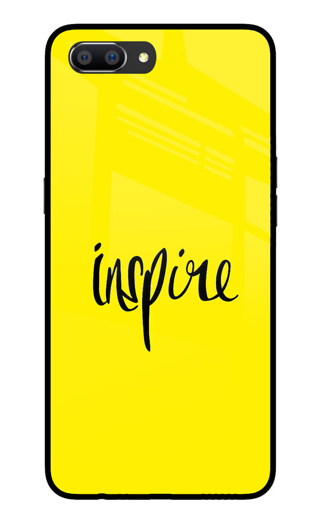 Inspire Realme C1 Glass Case Back Cover by Casekaro