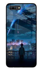 Anime Realme C1 Glass Case Back Cover by Casekaro
