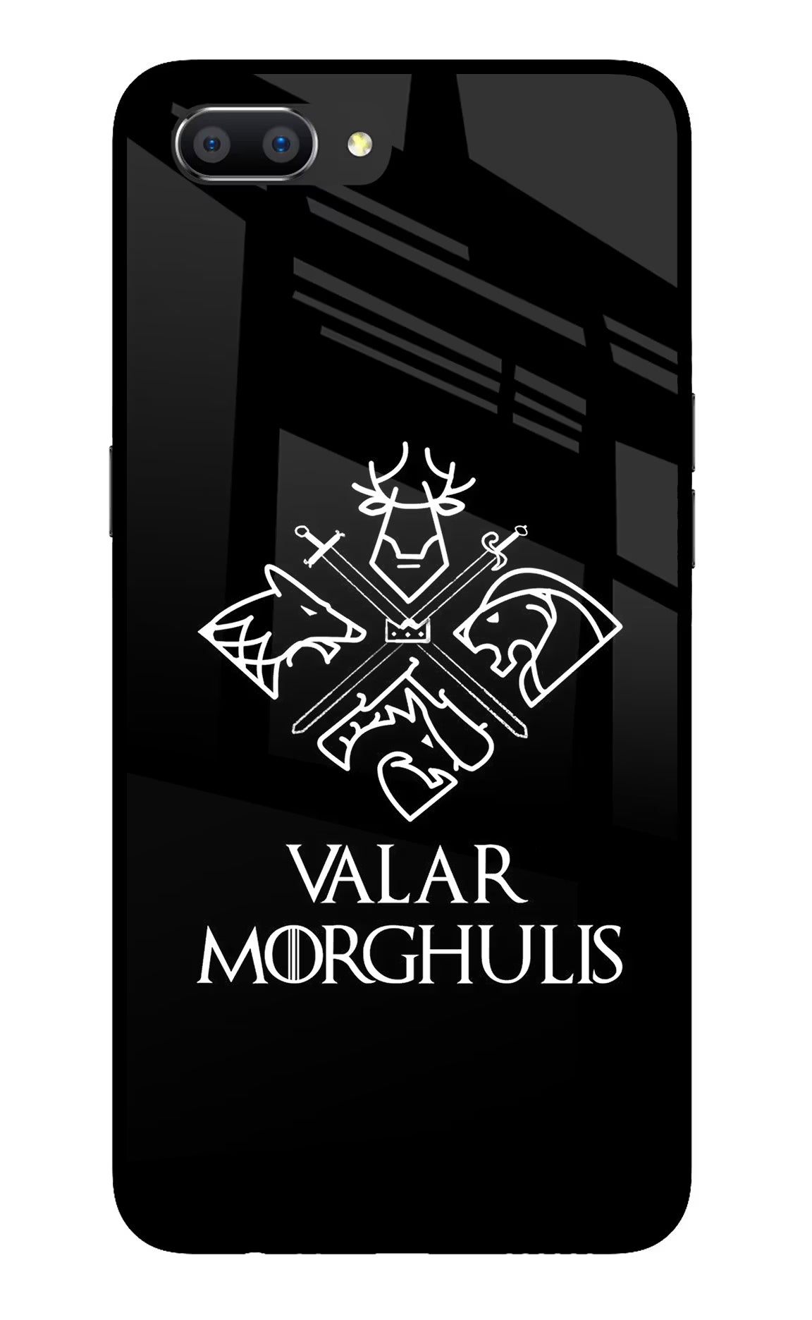 Valar Morghulis | Game Of Thrones Realme C1 Glass Case