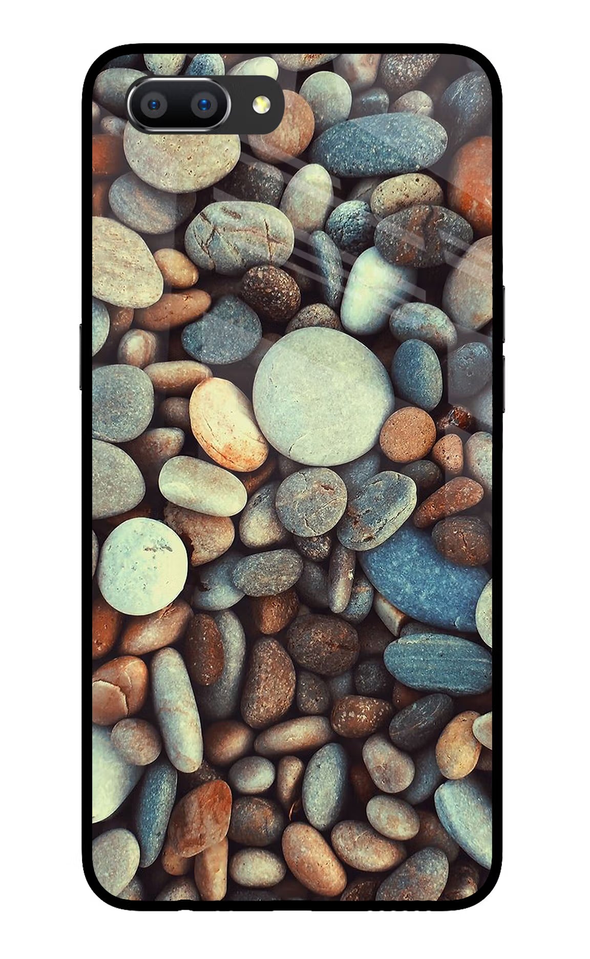 Pebble Realme C1 Glass Case