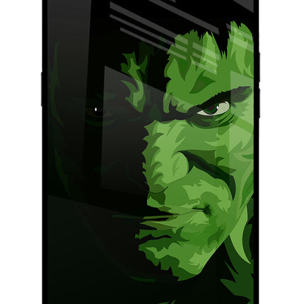 HULK Realme C1 Glass Case Back Cover by Casekaro
