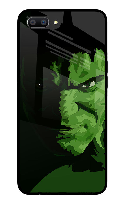 HULK Realme C1 Glass Case Back Cover by Casekaro