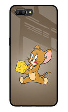 Jerry Realme C1 Glass Case Back Cover by Casekaro