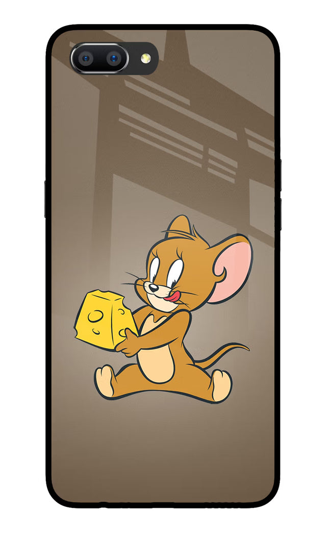 Jerry Realme C1 Glass Case Back Cover by Casekaro