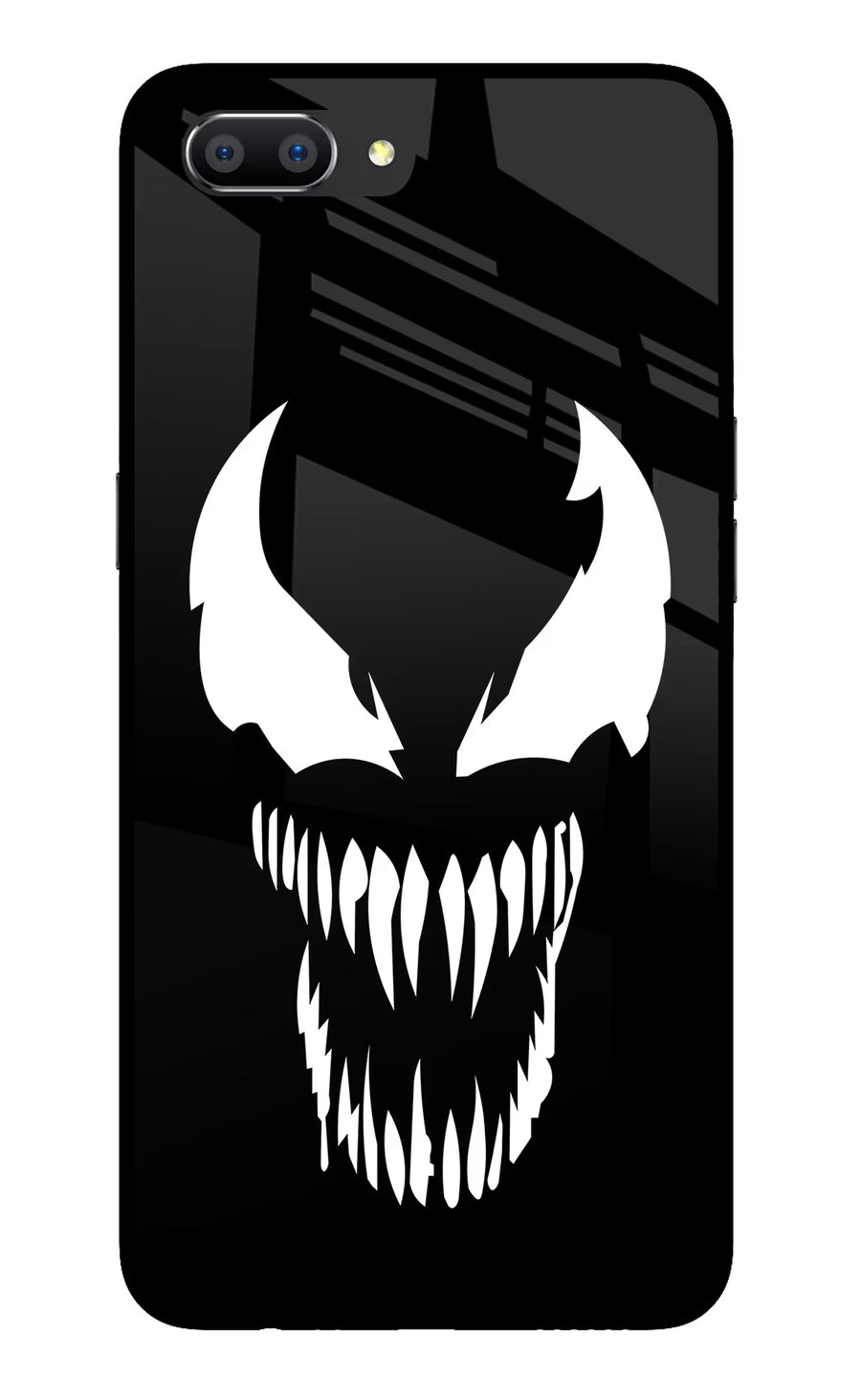 Venom Realme C1 Back Cover, Glass case
